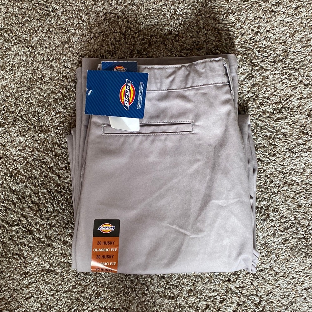Dickies Grey 20 husky classic fit pants